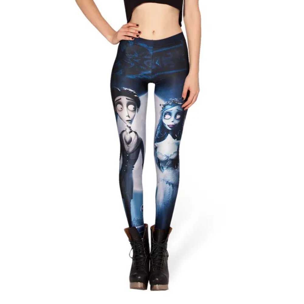 Corpse Bride Leggings - M